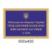 Військові таблички для кабінетів "Синій"